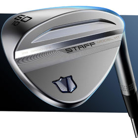 Wilson Staff Model ZM wedge tour-inspired design supports precise trajectory.