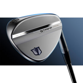 Wilson Staff Model ZM wedge trajectory control emphasizes higher loft performance on approach.