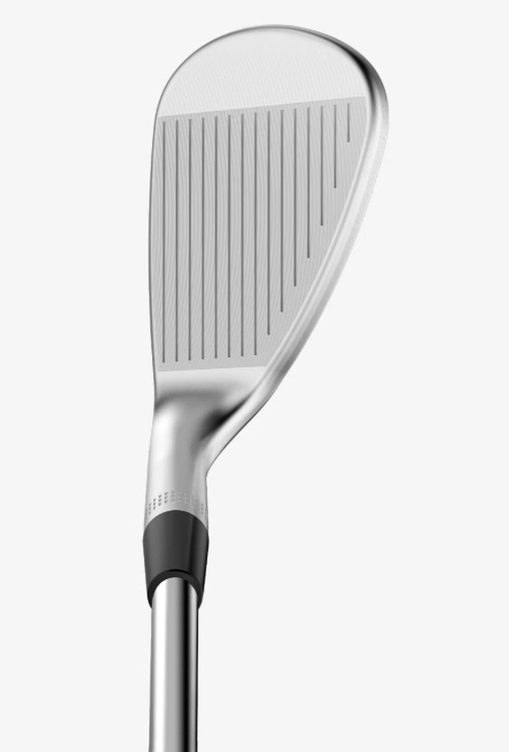 Wilson Staff Model ZM grooves and garnet face close-up for enhanced spin and stopping power.