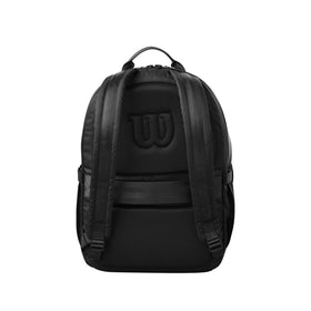 Wilson Tour Backpack side mesh pocket fits water bottle securely