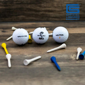 Wilson Ultra 1 ball close-up showcases a cut-proof cover.