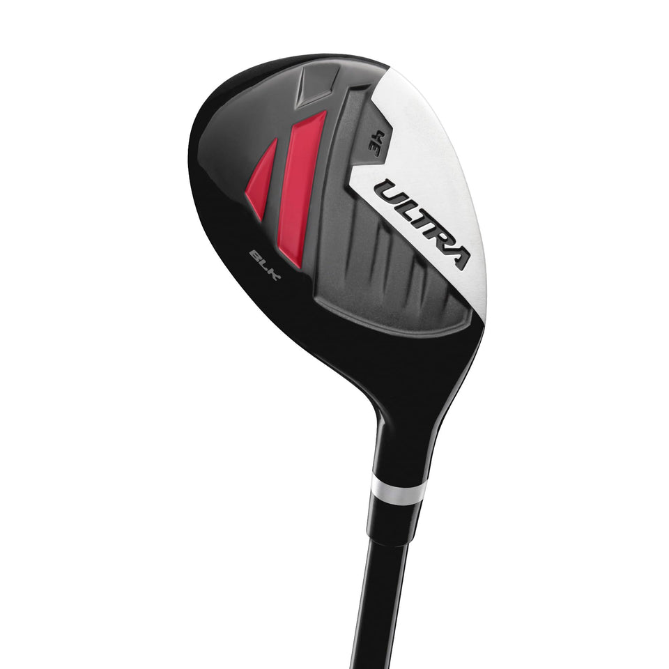 Wilson Ultra BLK Hybrid left hand product shot highlighting high launch and accuracy
