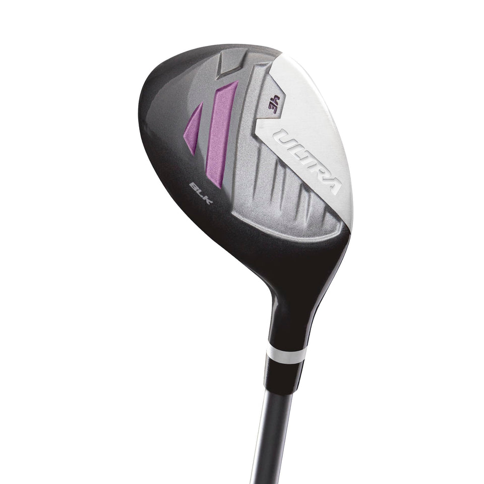 Wilson Ultra BLK Hybrid right-hand club for high-launch accuracy and versatile play.