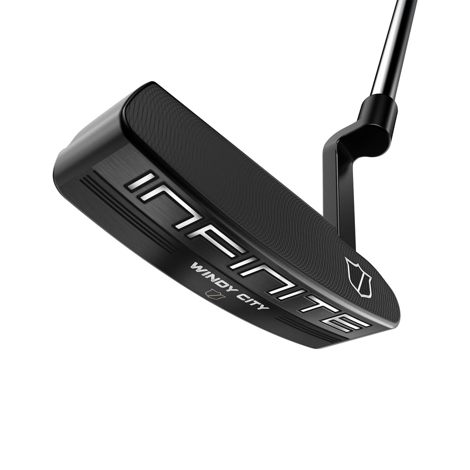 Wilson Windy City putter with double-milled face delivering consistent roll