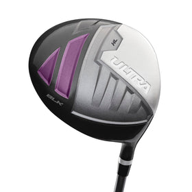 Wilson Women's Ultra BLK Driver face view showing forgiveness with a large sweet spot