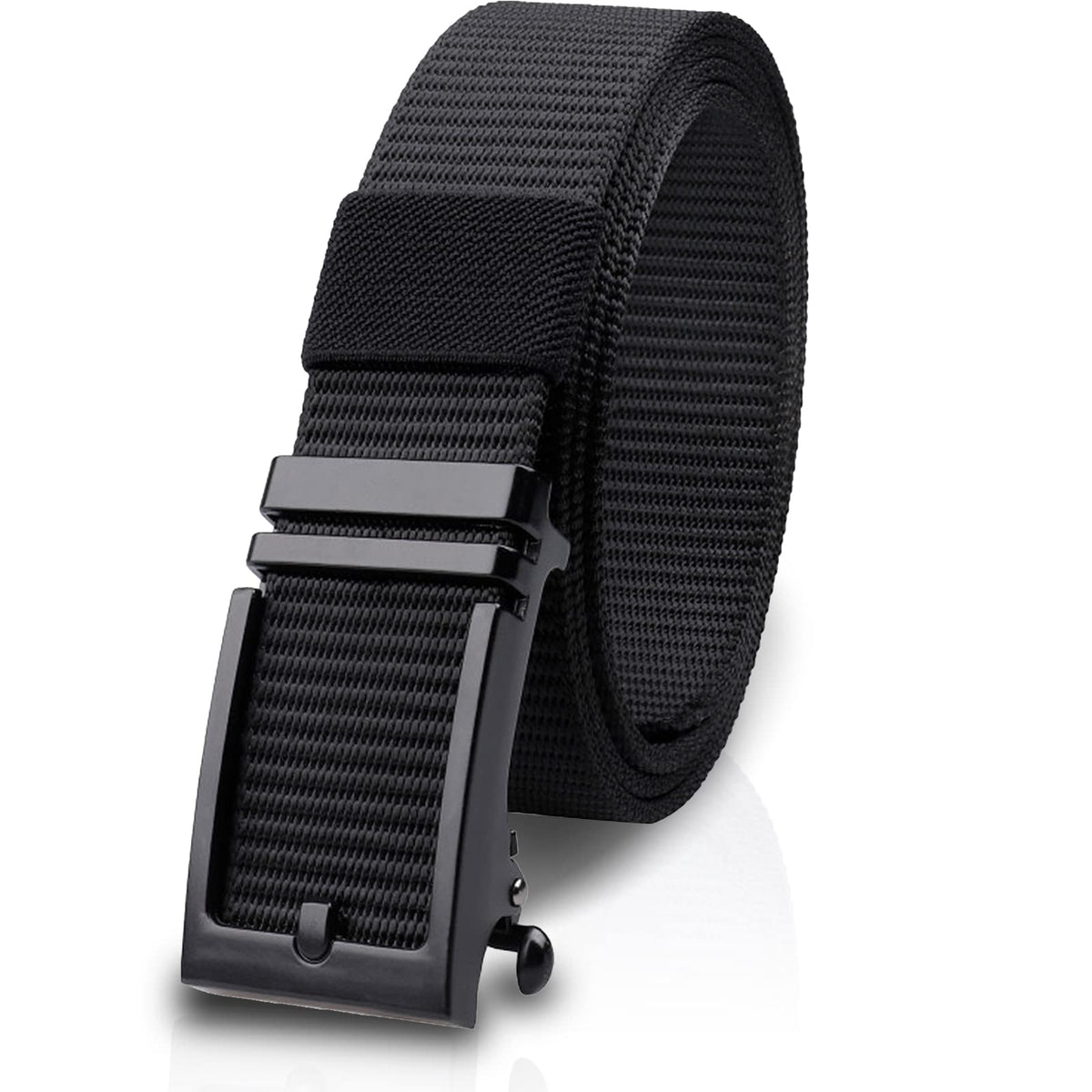 WIMSSERT ratchet belt buckle close-up showing quick-lock and release function