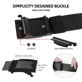 WIMSSERT ratchet belt gift packaging suggesting thoughtful gift