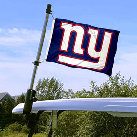 WinCraft flag pole showing durable, easy-to-install two-piece design