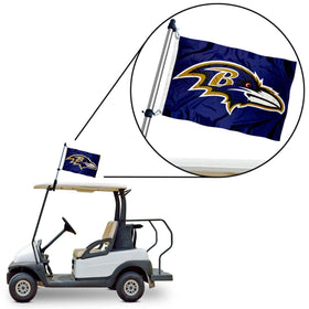 WinCraft officially licensed flag used on golf carts and other vehicles.