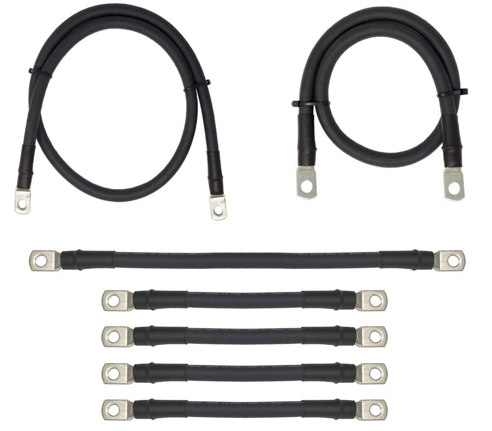 WindyNation EZGO TXT 36V cable kit upgrade for golf cart wiring