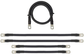 WindyNation EZGO TXT PDS 36V 9-inch cable for reliable battery bank wiring.