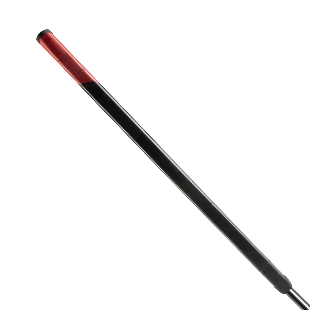 Winn 21-inch putter grip with pistol shape and flat top enhances alignment for belly putters