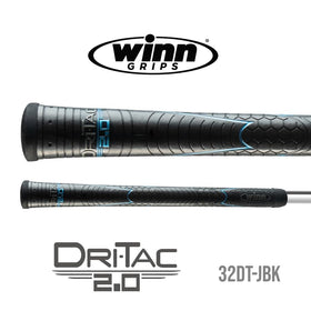 Winn Dri-Tac 2.0 grip delivers vibration absorption to reduce fatigue during rounds