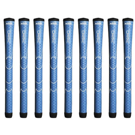 Winn Dri-Tac Junior Blue bundle of 9 grips ready for practice setups