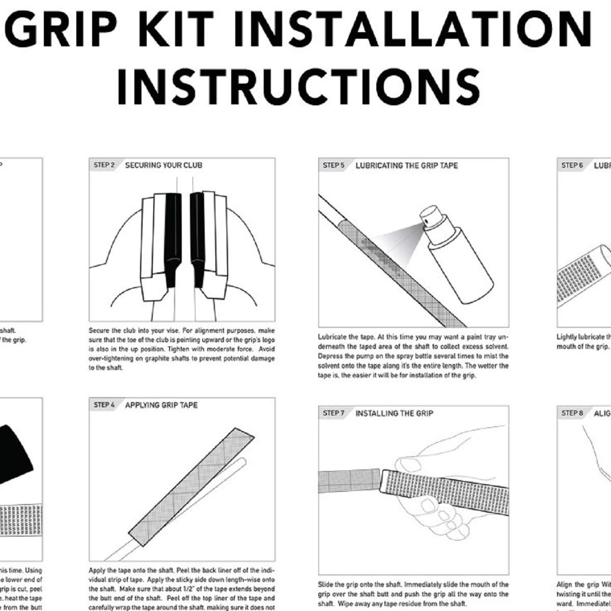 Winn Dri-Tac Junior Blue installation guide included for easy grip fitting