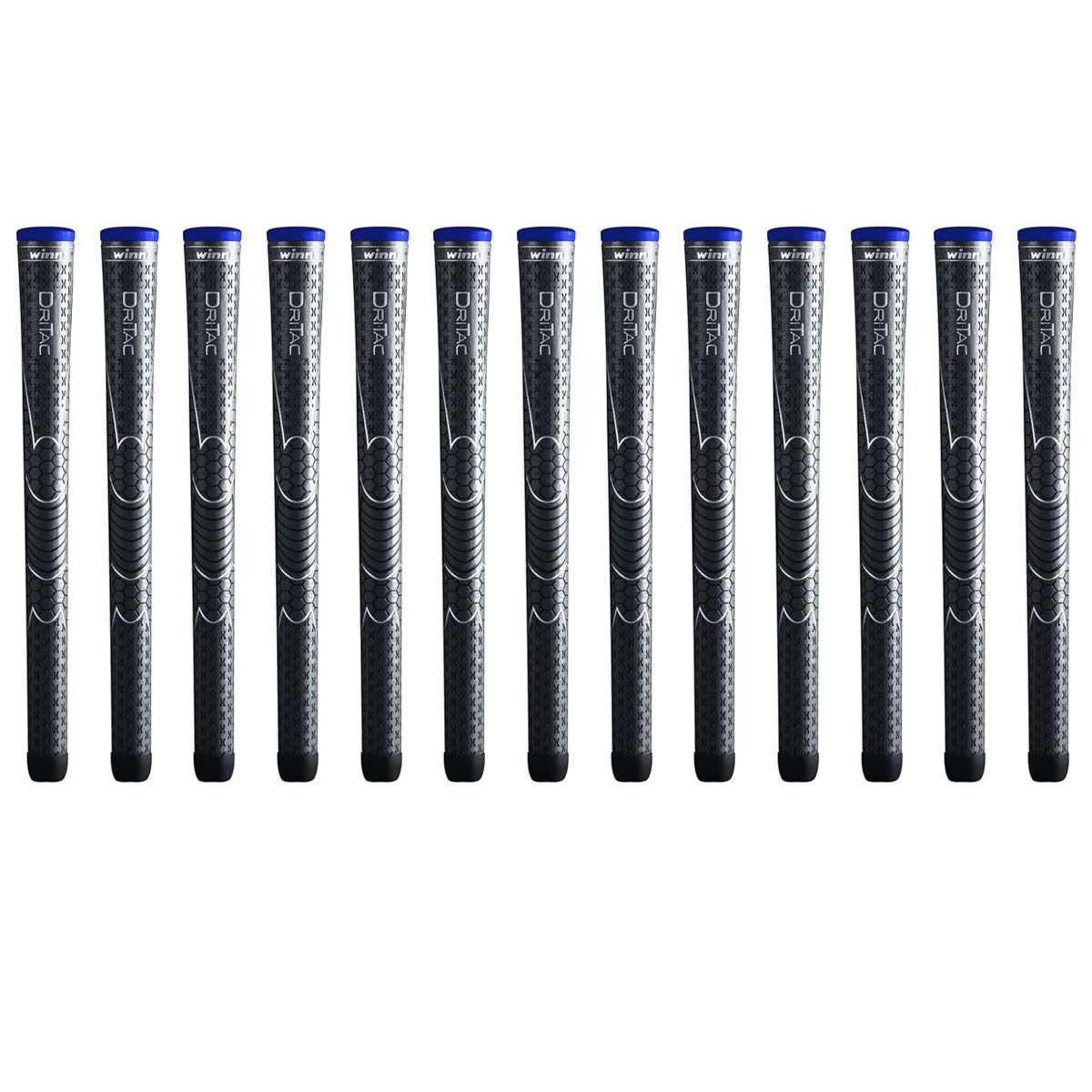 Winn Dri-Tac midsize grip close-up highlights cushioned feel and secure grip.