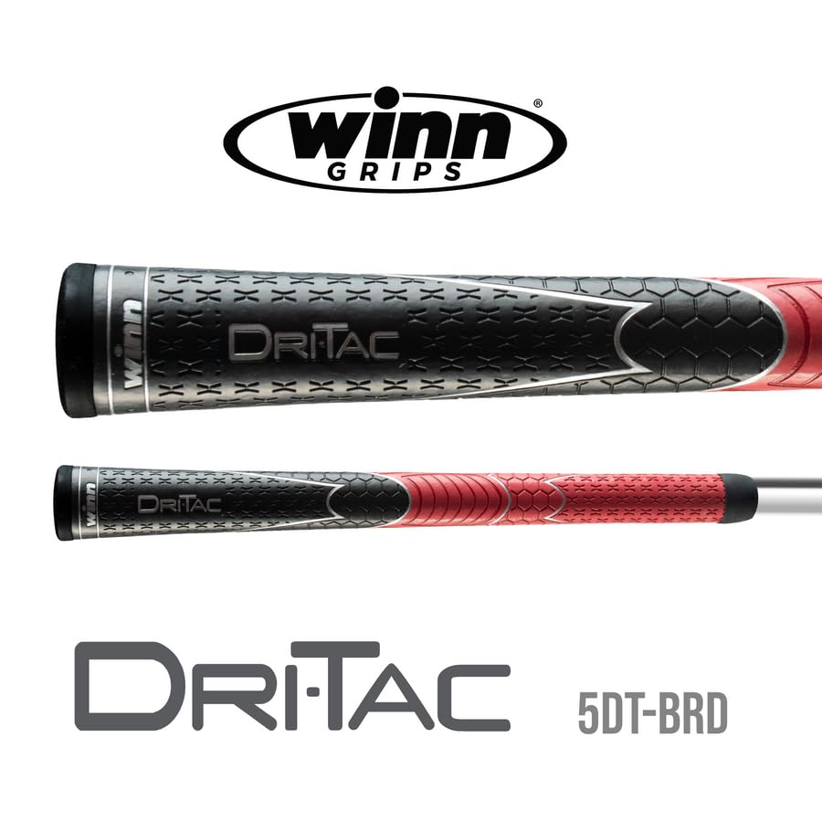 Winn Dri-Tac grip close-up highlighting non-slip all-weather performance