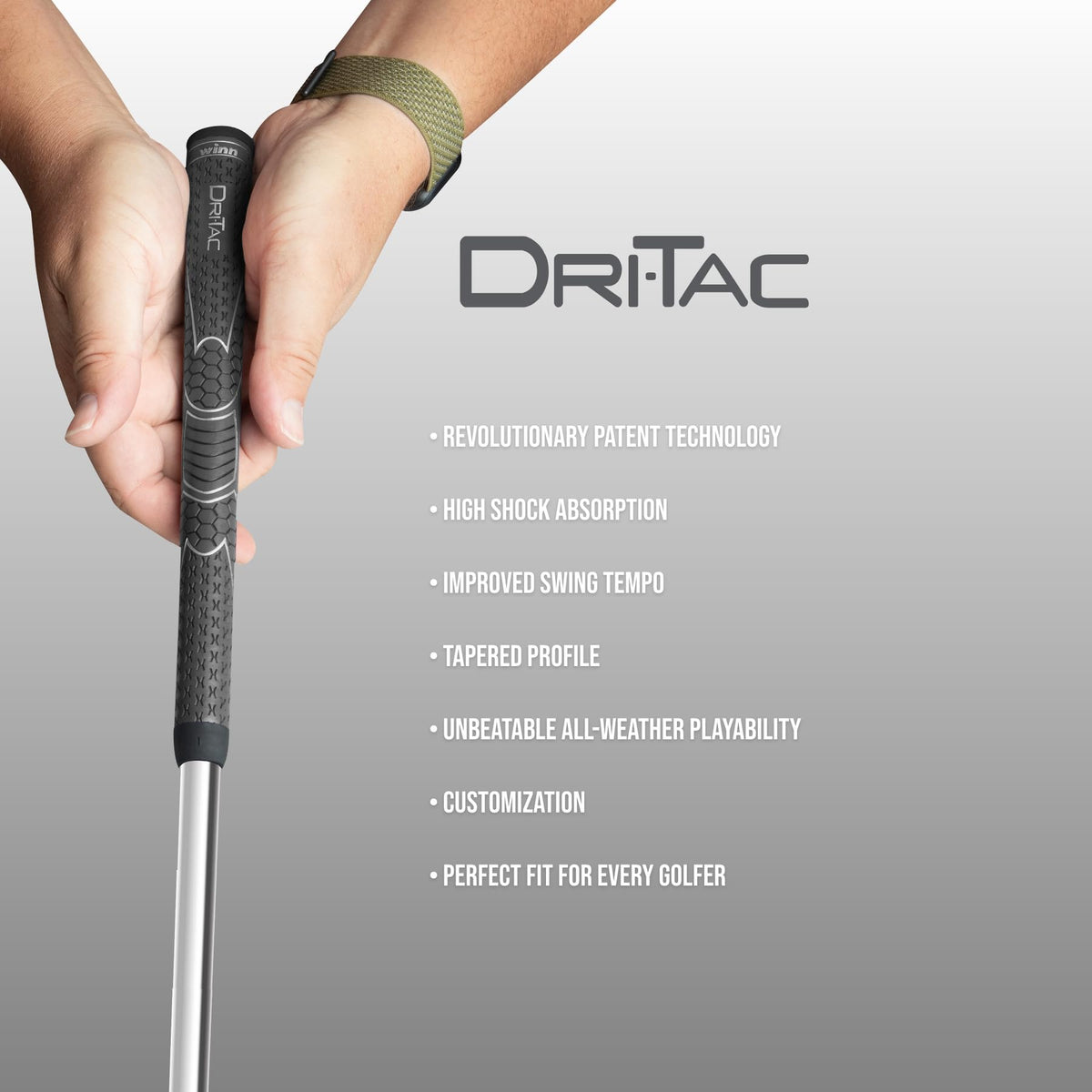 Winn Dri-Tac Oversize bundle collection emphasizes 13 grips for consistent setup across clubs.