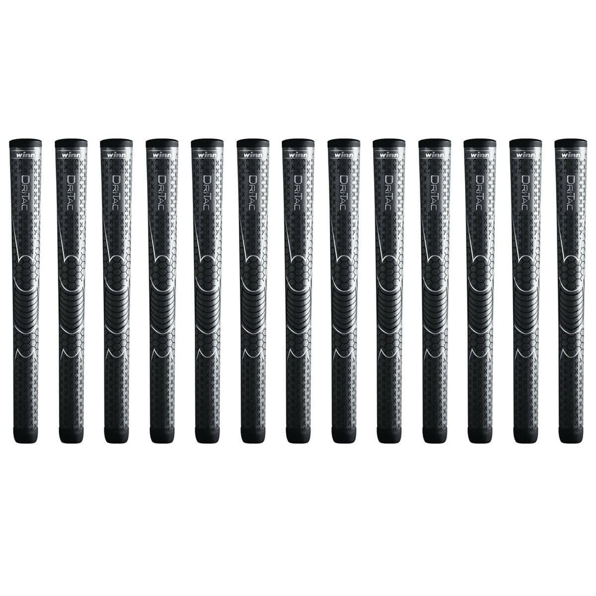 Winn Dri-Tac Oversize bundle packaging shows a dry-grip solution for all-weather play.
