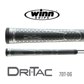 Winn Dri-Tac oversize grip texture close-up highlights non-slip feel