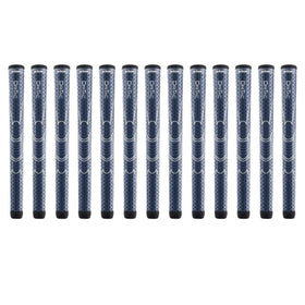 Winn Dri-Tac oversize navy 13-grips bundle showcasing non-slip, all-weather performance.