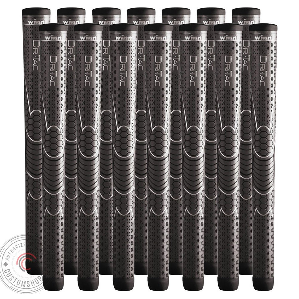 Winn Dri-Tac Oversize set-14-pack: comfortable all-weather grip with enhanced tackiness
