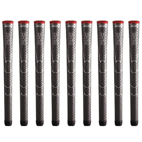 Winn Dri-Tac standard dark gray grips 9-pack for all-weather feel