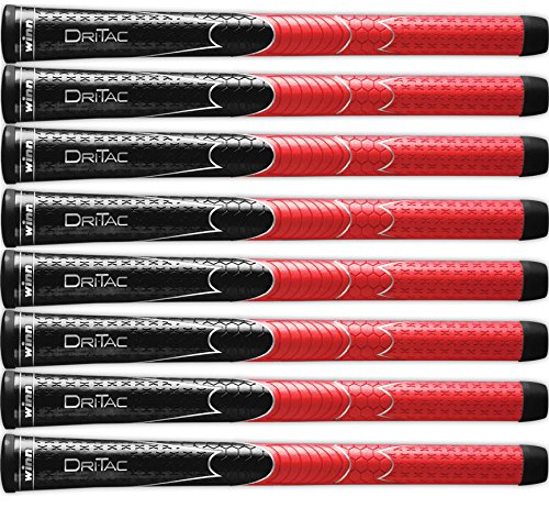 Winn DRI-TAC golf grips 8-pack deliver non-slip comfort for all-weather play
