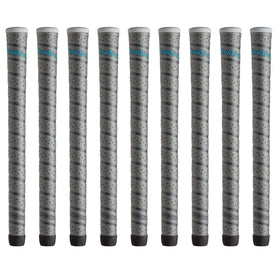 Winn Dri-Tac Wrap Ladies Gray 9-piece bundle with contoured grip for comfortable play.