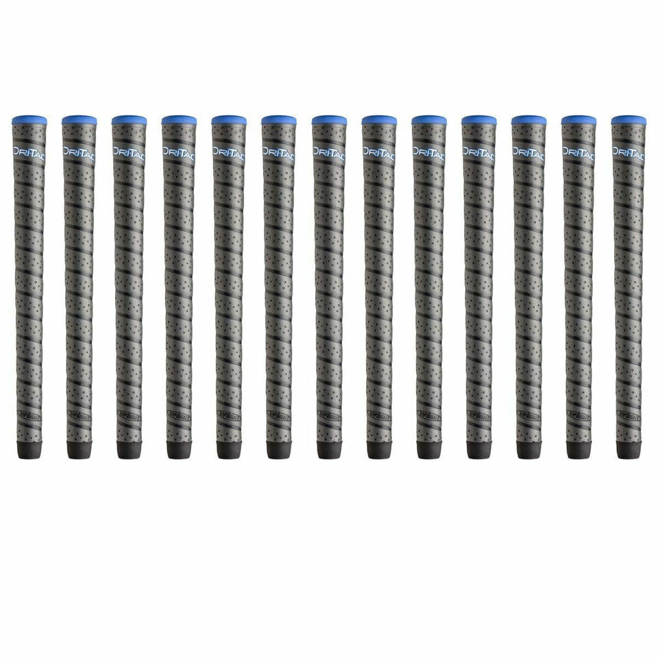 Winn Dri-Tac Wrap midsize grips pack closeup shows cushioned, non-slip feel for all-weather play