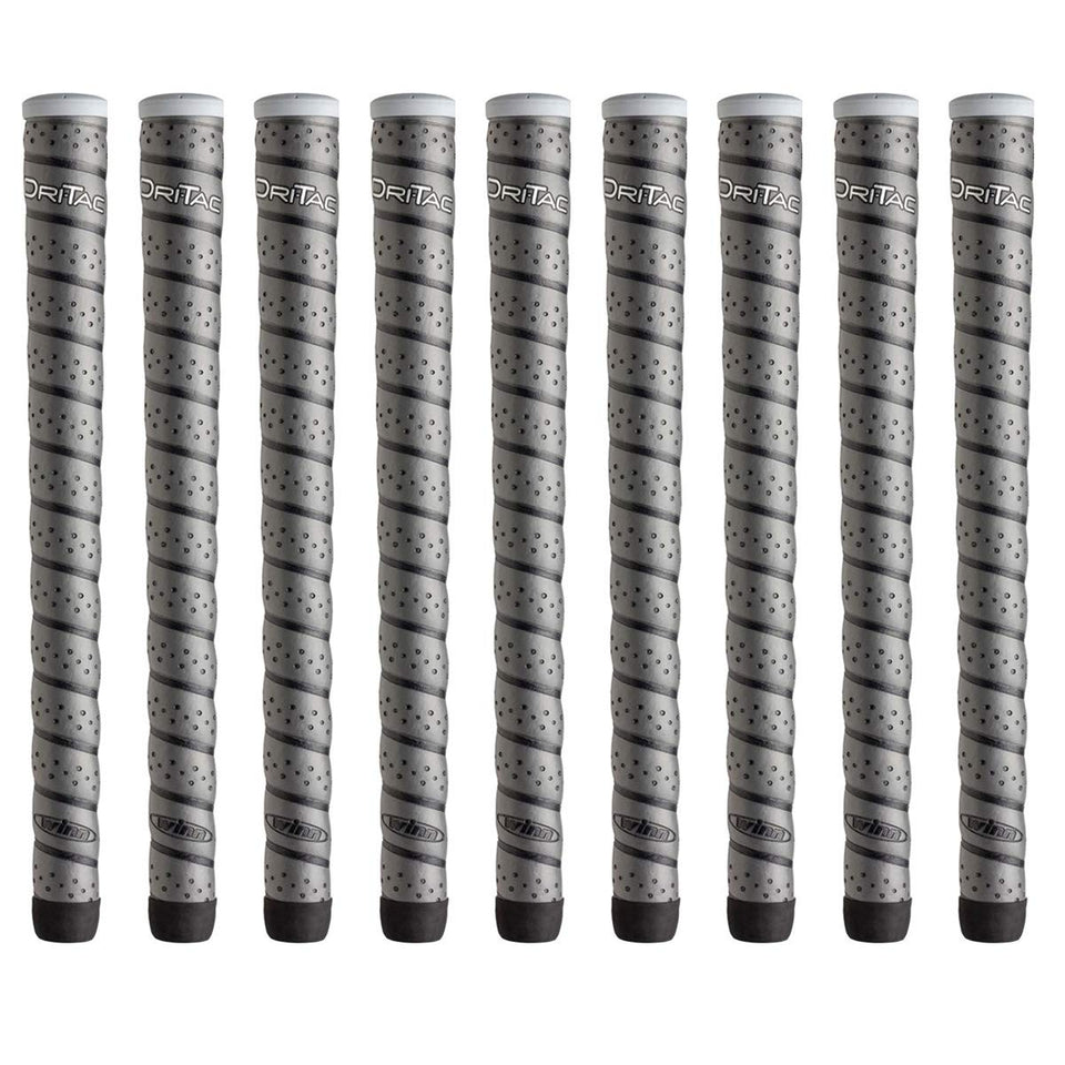 Winn Dri-Tac Wrap Oversize grip assembly improves contoured feel and grip control.