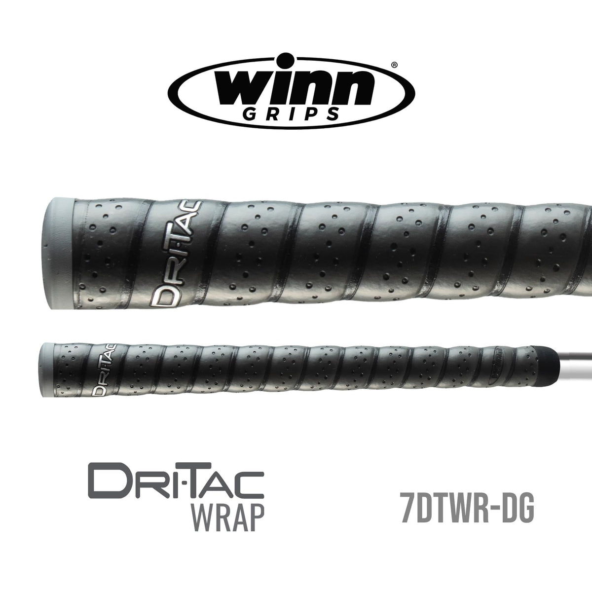 Close-up of Dri-Tac texture shows cushion and tack for all-weather grip.