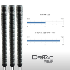 Grip weighs 50 grams for balanced, responsive feel.