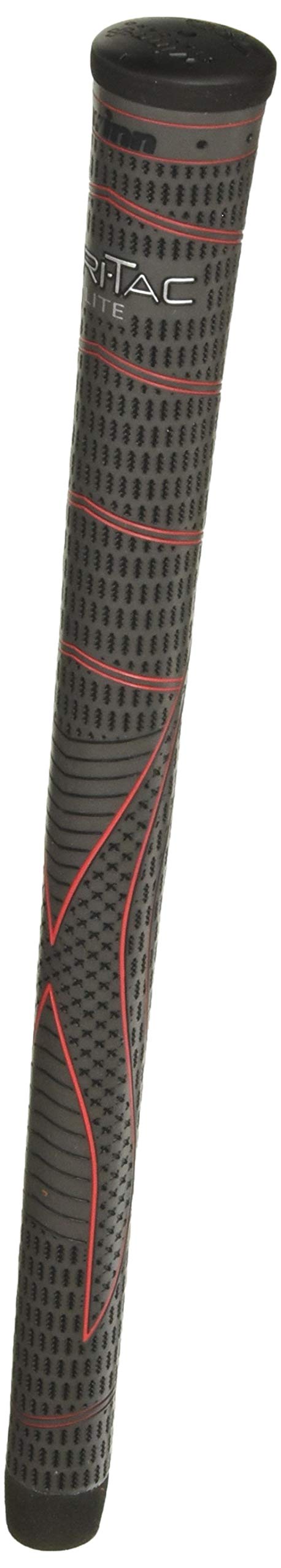 Winn DriTac Lite golf grip bundle—dark gray grips for all-weather grip and better swing feel.