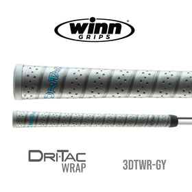 Winn DriTac Wrap grip close-up highlighting soft contoured texture for comfort