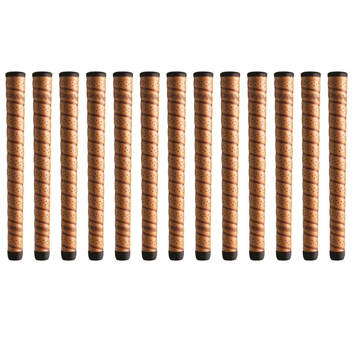 Winn DriTac Wrap Oversize Copper Grip Bundle for all-weather grip and control.
