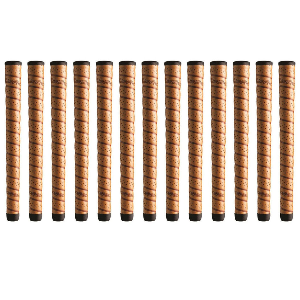 Winn DriTac Wrap Oversize Copper Grip Bundle for all-weather grip and control.