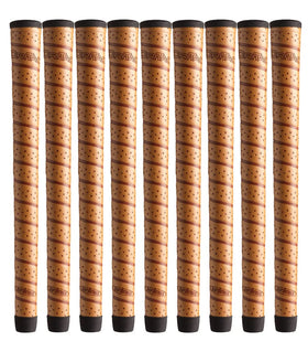 Winn DriTac Wrap Oversize Copper grips nine-pack for secure all-weather grip