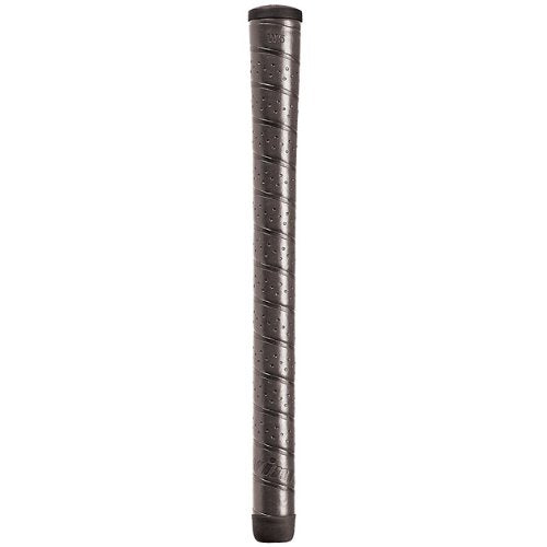 Winn Excel black grips close-up shows high tackiness for secure grip