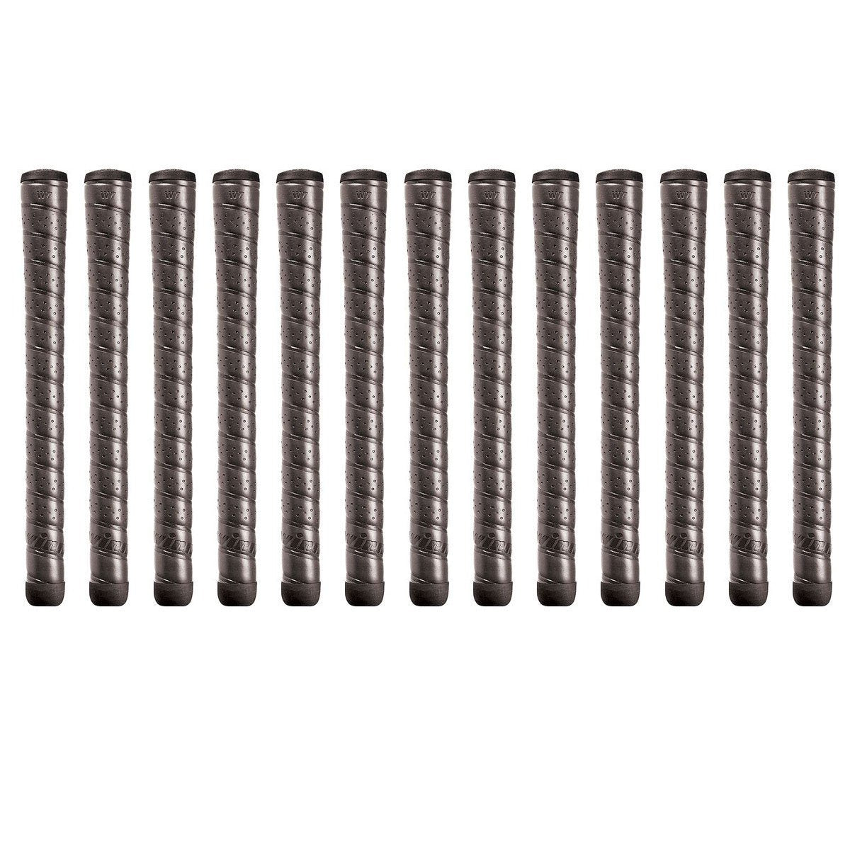 Winn Excel Oversize black grip bundle of 13 grips for quick on-course replacements