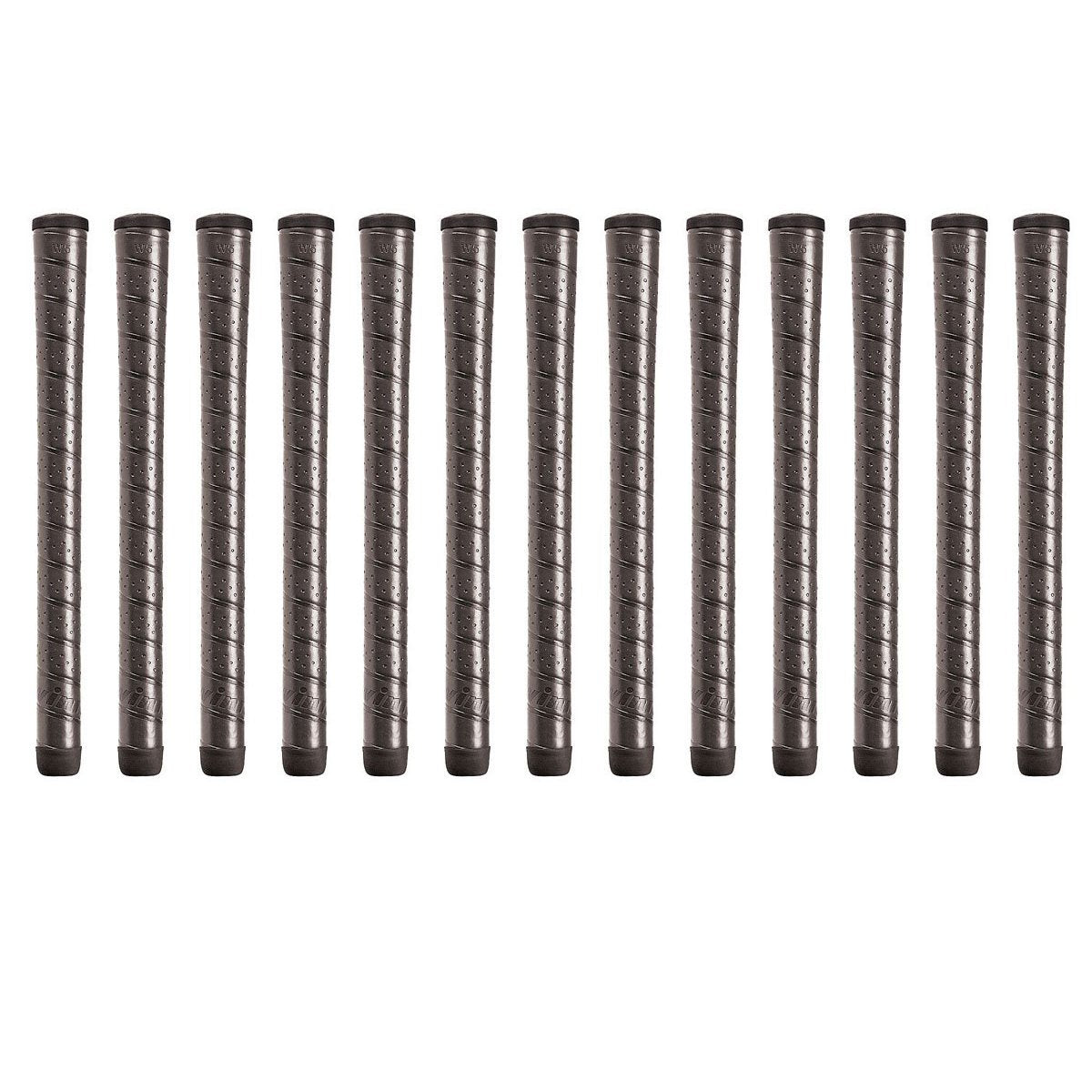 Winn Excel Standard Black 13-piece golf grip bundle for consistent tack and enhanced feel