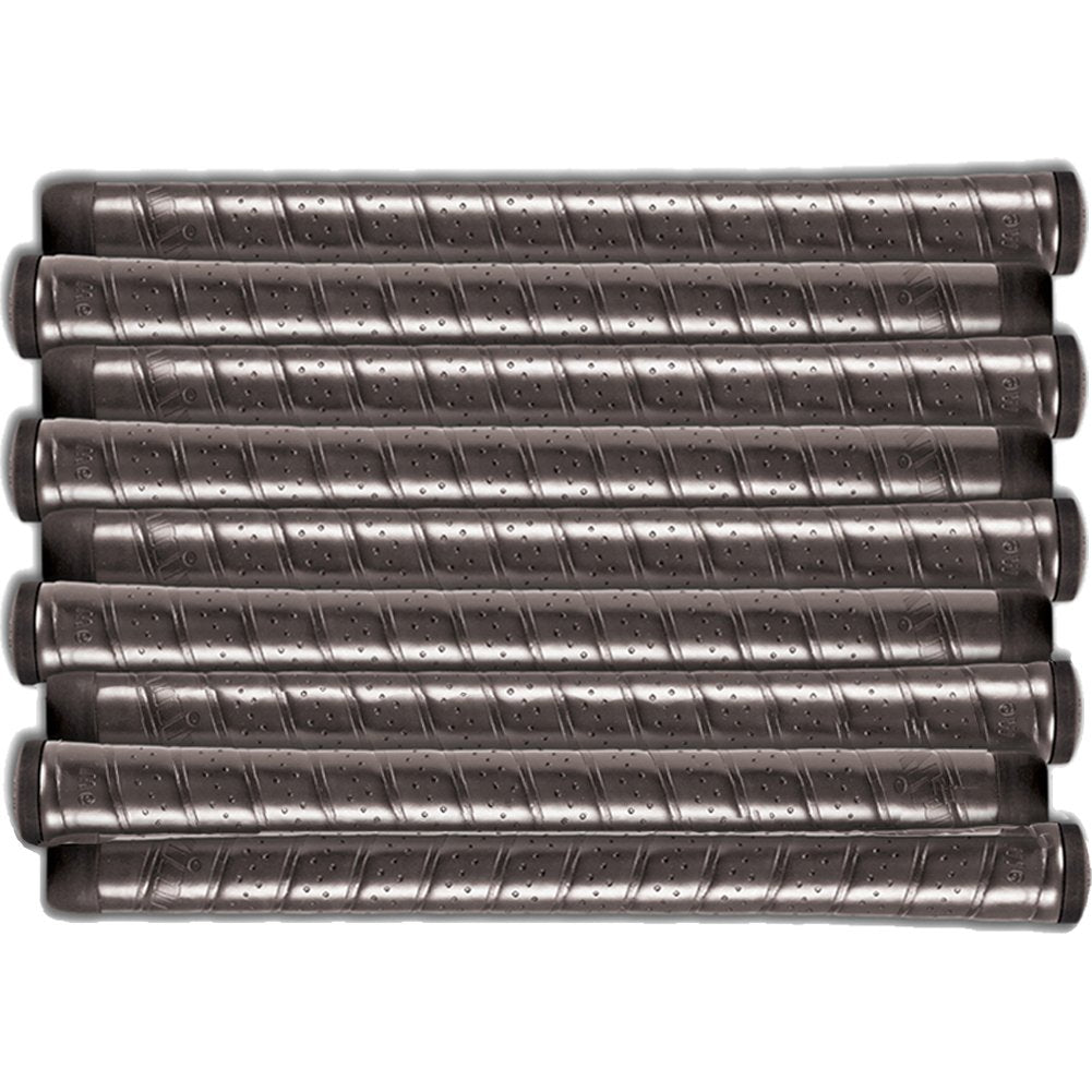Winn Excel Wrap midsize golf grip in black offers consistent feel and reliable control.