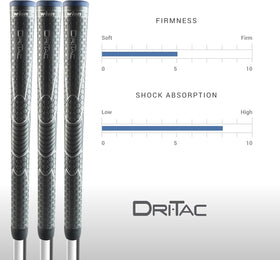 Winn DriTac midsize grip moisture-wicking detail for drier feel