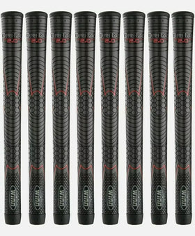 Winn Grips 52DT-JBK Dri-Tac 2.0 bundle packshot highlights eight standard grips with moisture-control tech.