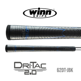 Winn Grips 62DT-JBK Dri-Tac 2.0 nine-piece bundle close-up texture improves feel