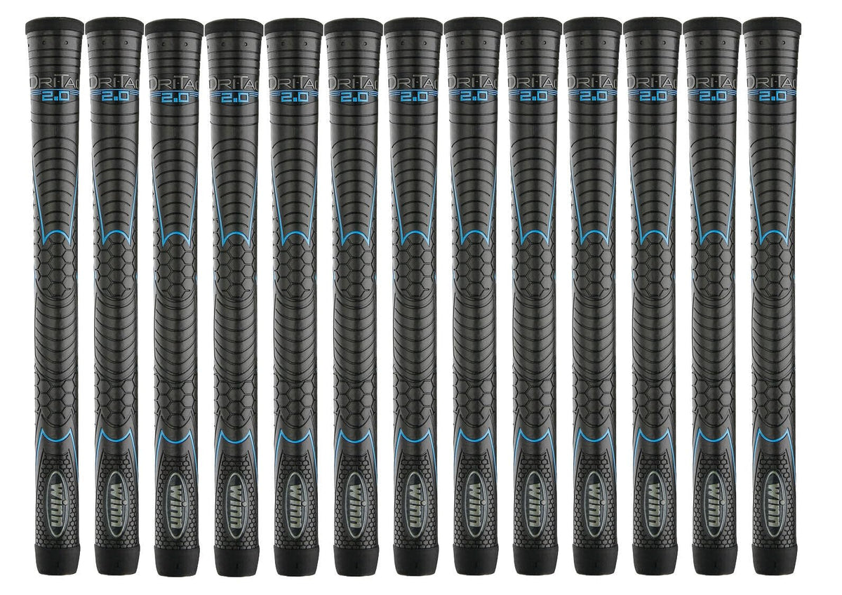 Winn Grips 62DT-JBK Dri-Tac 2.0 kit midsize in hand for secure grip.