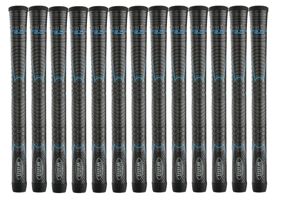 Winn Grips 62DT-JBK Dri-Tac 2.0 kit midsize in hand for secure grip.