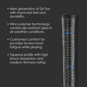 Winn Grips 62DT-JBK Dri-Tac 2.0 packaging ready for upgrade