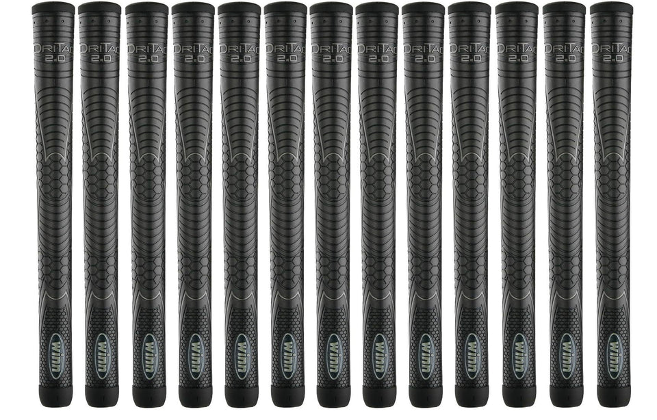 Winn Grips 72DT-JBK Dri-Tac 2.0 bundle packaging for quick club setup.