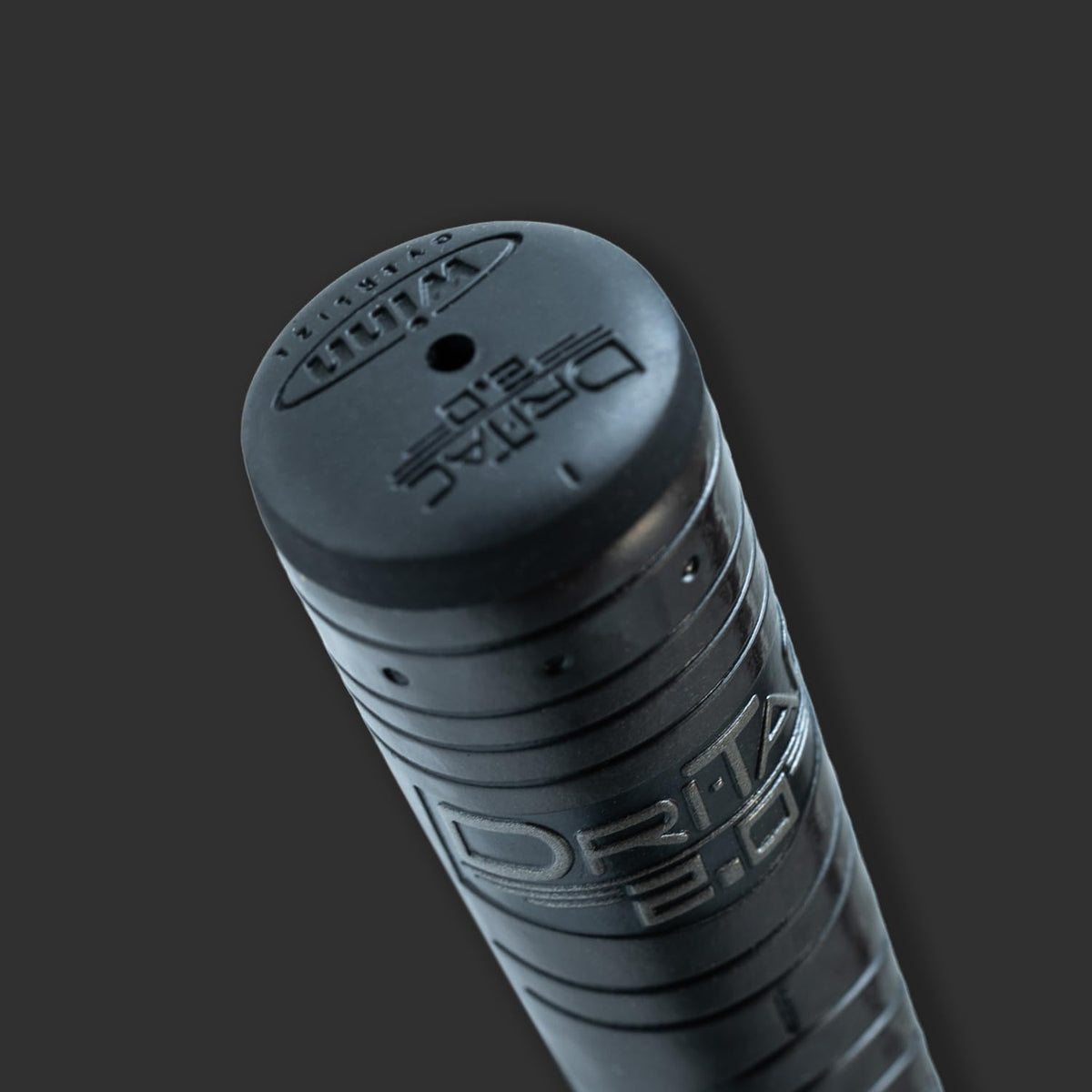 Winn Grips 72DT-JBK Dri-Tac 2.0 close-up texture shows soft tack.